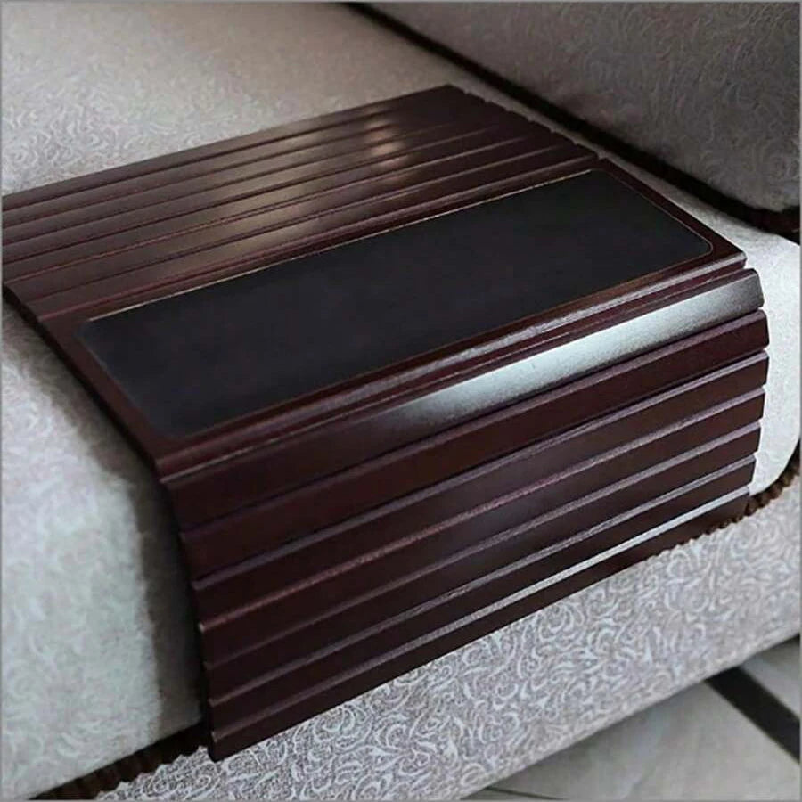 Sofa Arm Tray Couch Arm Clip Table Portable Couch Cup Holder Portable Sofa Armrest Tray for Snacks Drinks Remote Control Coffee Oasis Select