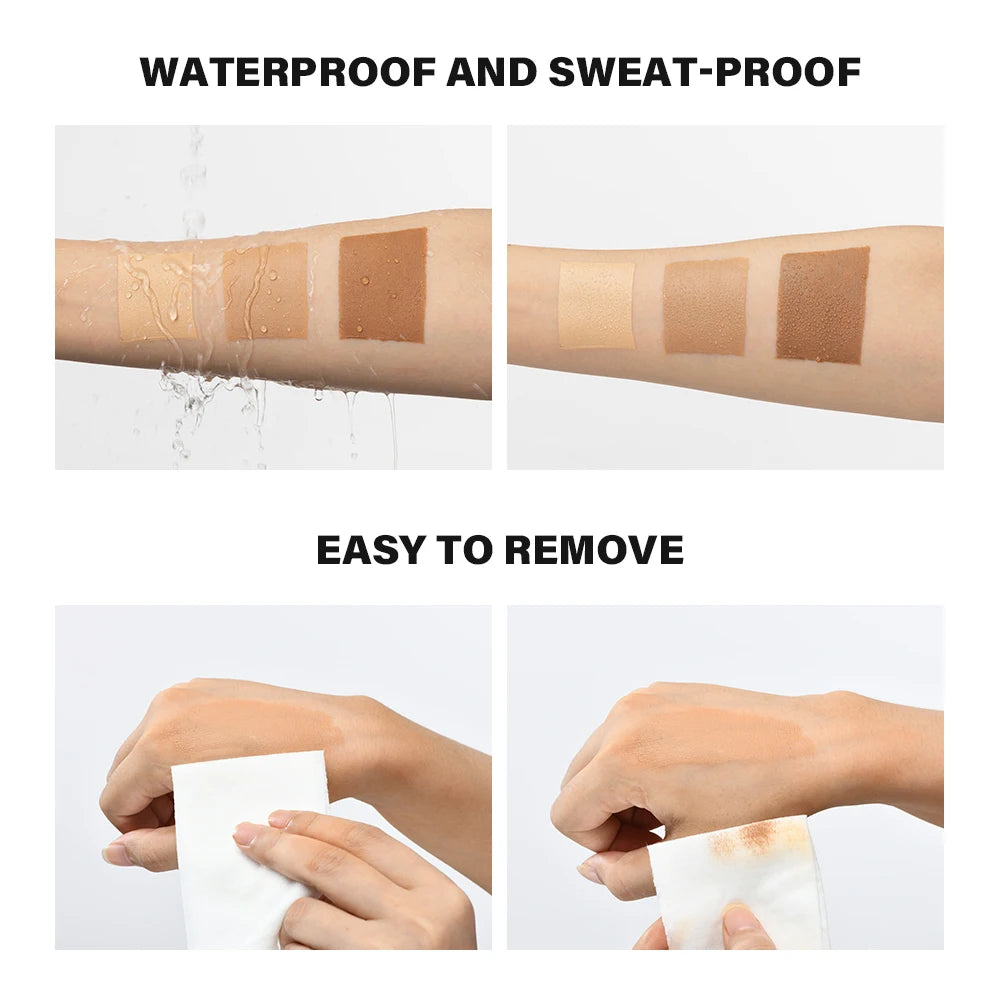 100ml Leg Makeup Lotion Waterproof & Anti-Transfer Long Lasting Even Skin Tone Body Foundation Body Tanning Cream Bronze Makeup Oasis Select