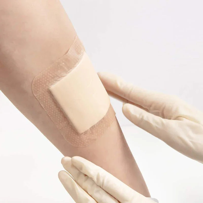 Silicone Foam Adhesive Wound Dressing – Sterile Healing Pad