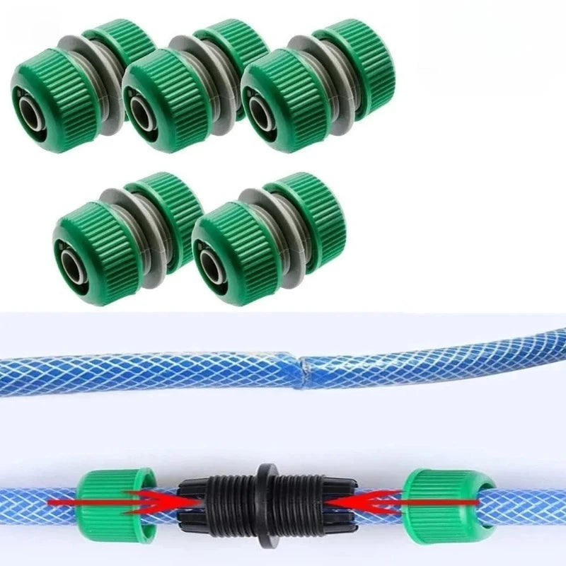 Quick Disconnect Flexible Pipe Fittings Water Tube Extension Couplers for Outdoor Garden Drip Irrigation Layout Oasis Select