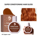 Hair Gloss Glaze Color Conditioner Gloss For Medium To Dark Brown Hair,Shine Moisturizing Hair Gloss Hair Mask For Natural Hair Oasis Select 04