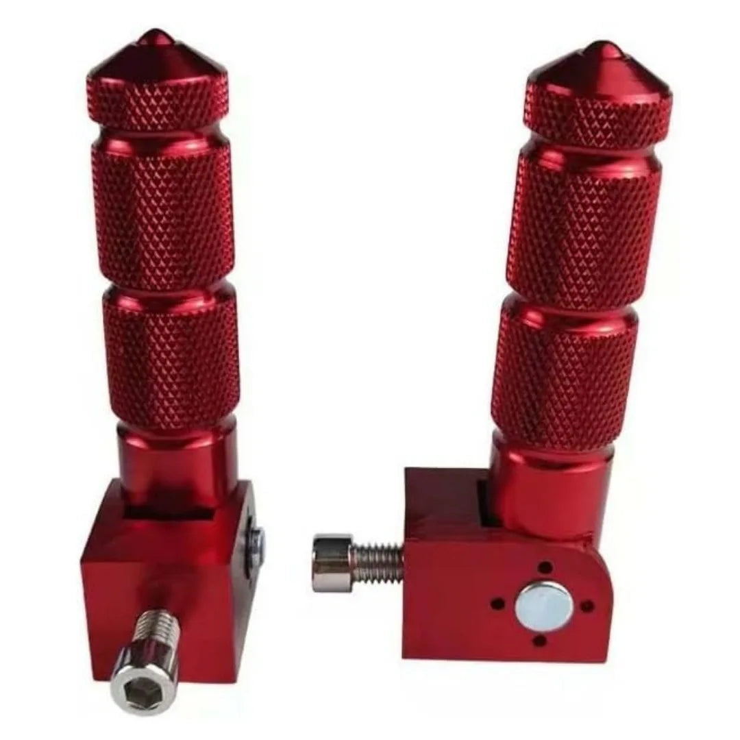 Modified motorcycle, scooter, electric bike accessories, aluminum alloy CNC middle folding pedal, front and rear pedals Oasis Select