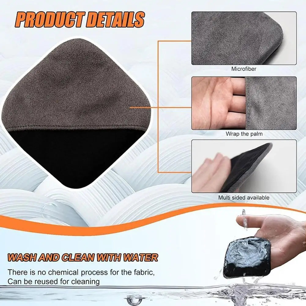 Double-Sided Microfiber Cleaning Cloth for Screens & Glass