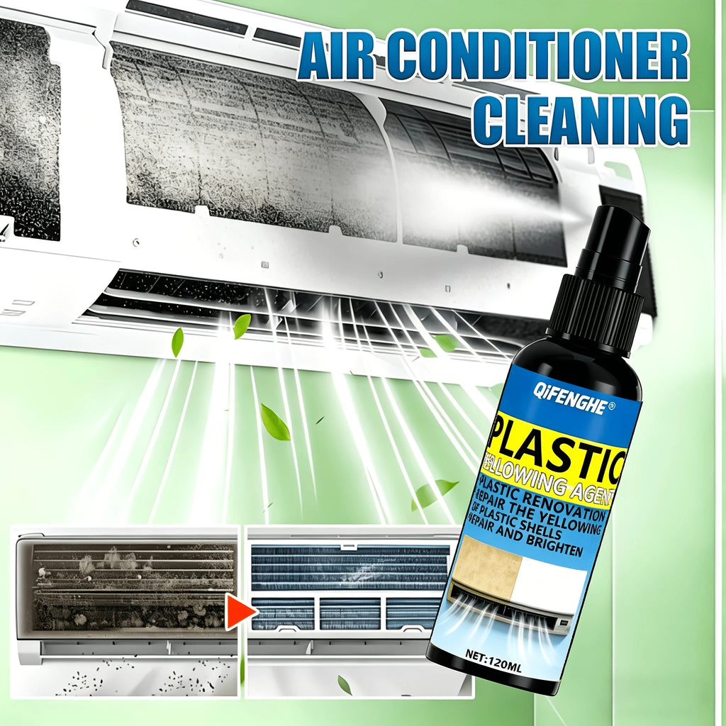 Home Air Conditioner Care Spray Plastic Conditioner & Coil Cleaner for Energy Saving Cooling & Heating Efficiency Improvement Oasis Select Default Title