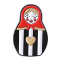 Russian Cultural Costume Collected Enamel Pin Classic Russian Nesting Doll Metal Brooches Lapel Badge Jewelry Gift for Friends Oasis Select Style 3