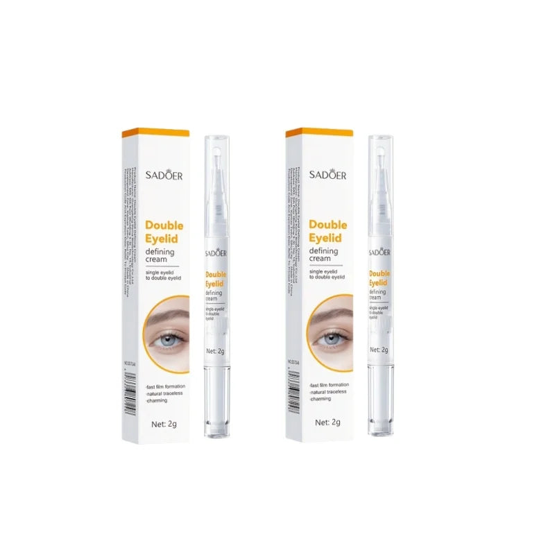 SADOER Double Eyelid Shaping Cream – Waterproof, Long-Lasting Eyelid Shaping Cream Oasis Select 2Pcs
