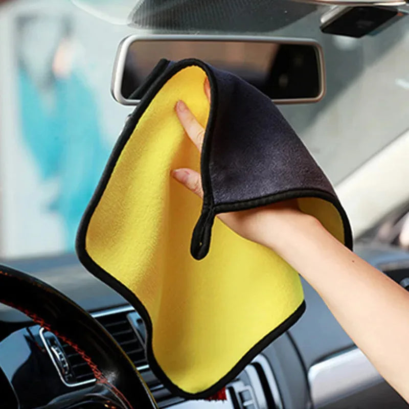 1/3/5/8/10Pcs Plush Microfiber Towel Car Wash Accessories Super Absorbent Car Cleaning Detailing Cloth Auto Care Drying Towels Oasis Select