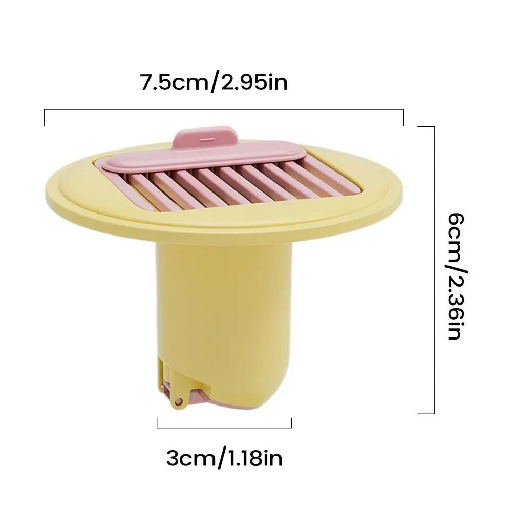 Silicone Floor Drain Stopper – Anti-Odor Shower Drain Plug