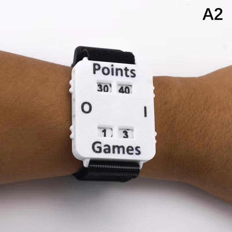 New Portable Cricket/Tennis/Padel Scorer Wristband Instant Score Tracker No Memory Loss Suitable For Coaches, Referees, Players Oasis Select A2