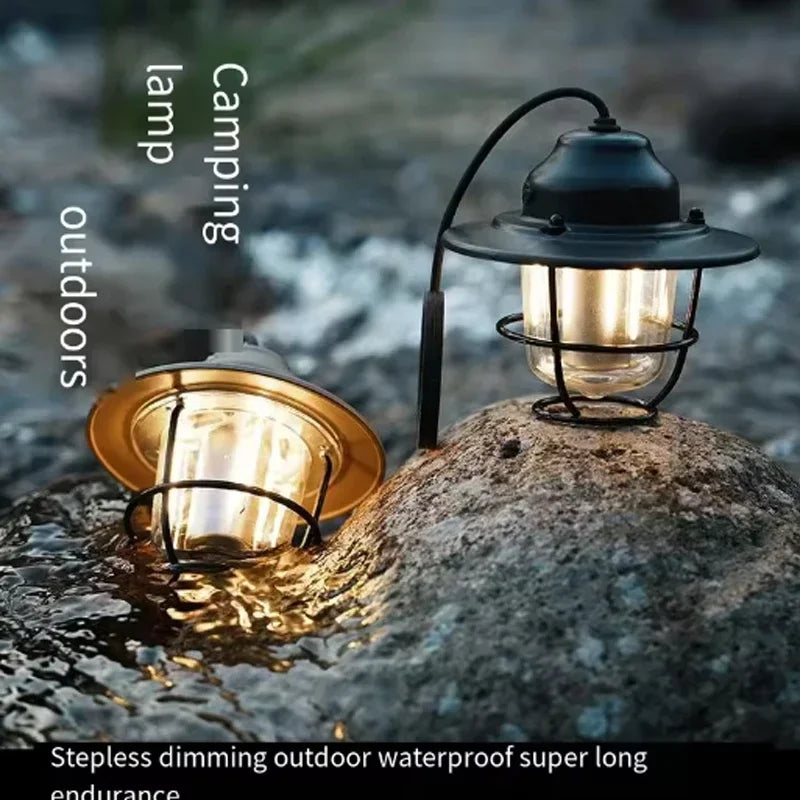 Portable Lanterns Outdoor Home Camping Light Retro Camping Light Camping Light Lighting Decorative Lights Multicolour Oasis Select