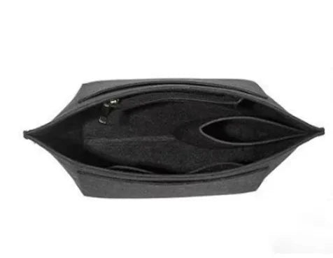 Felt inner bag, large capacity handbag inner bag, travel bag storage bag, felt inner bag Oasis Select Dark Grey L