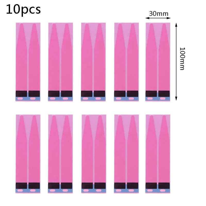 10pcs Stretch Glue Seamless Double-sided Tape Adhesive Sticker Tape Strips Oasis Select 100mm