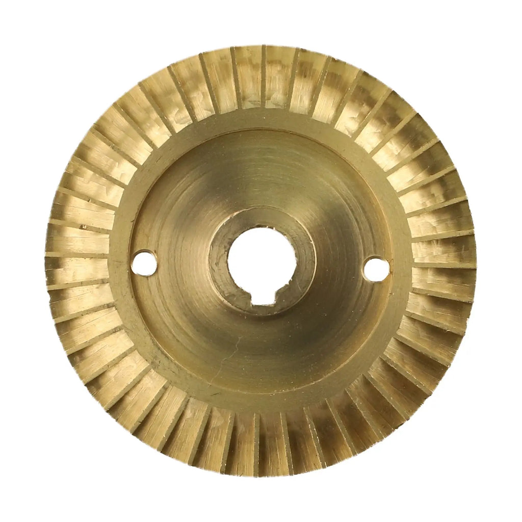 Brass Water Pump Impellers Backward Curved Vanes Self-priming Pump Double-sided Copper Pump Impeller Oasis Select