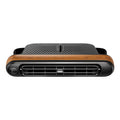Backseat Cooling Fan Vehicle Rear Headrest Fans Three Wind Speeds Cooling Air Fan Portable Fan for Sedan SUV RV Truck Oasis Select Wood Pattern france