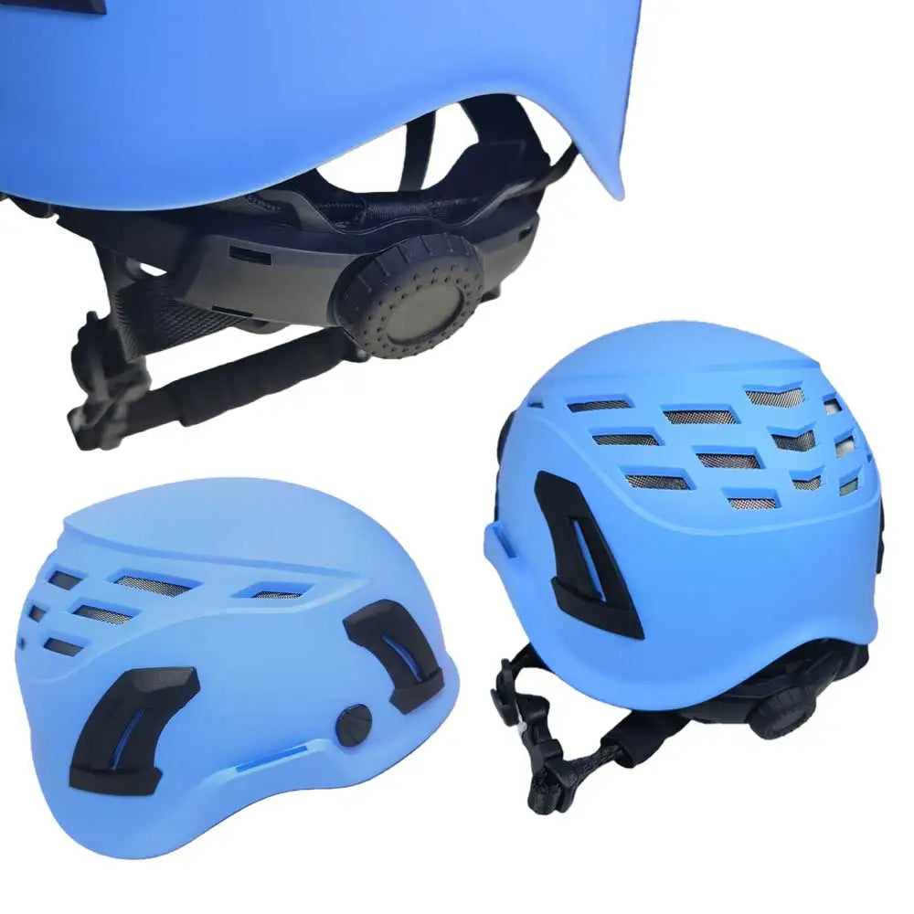 Rock Climbing Guardian Outdoor Safety Helmet With Headlamp clip for Climbing Abseiling Canyoning Mountaineering Caving Oasis Select
