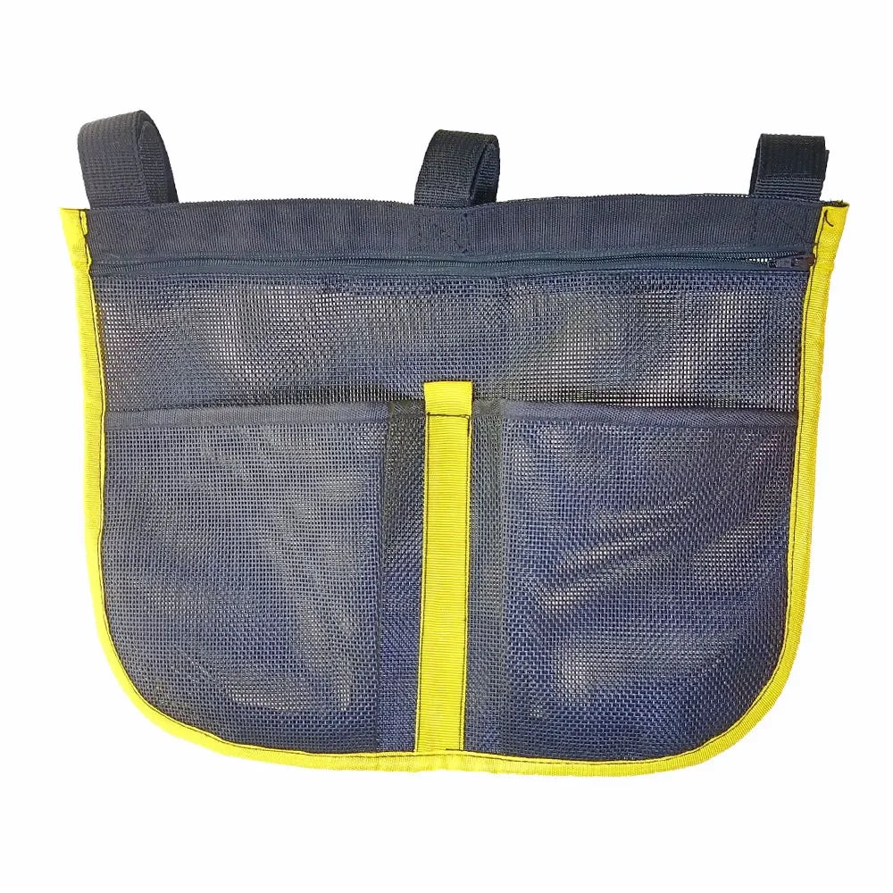 Anti-UV Boat Fishing Dock Rail Mesh Pouch Storage Bag for Kayak Marine Yacht Boat Fishing Handrail Stash Pocket Oasis Select 1 Piece