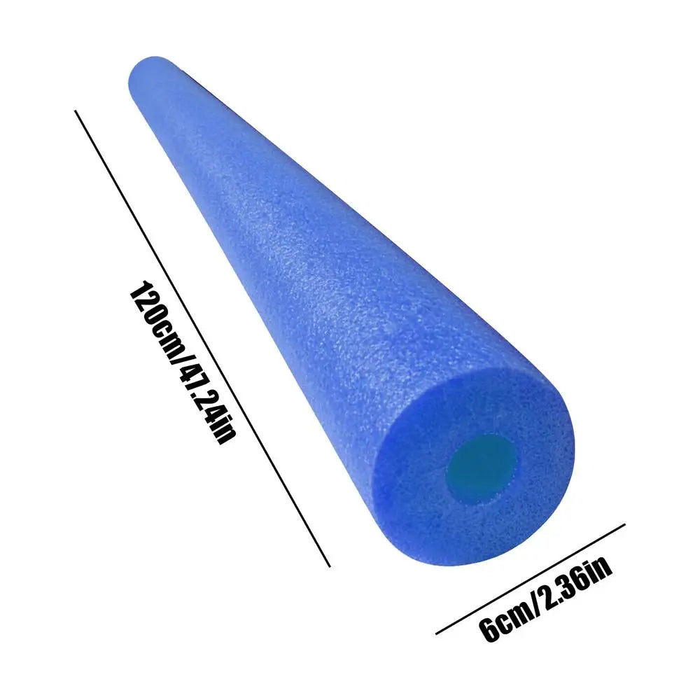 Pool Foam Sticks Long Hollow Soft Buoyancy Safe Easy Use Stick for Beach River Relaxation Water Soft Foam Sticks Multi-Purpose Oasis Select Blue