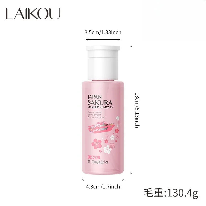 LAIKOU Sakura Makeup Remover Water 100ml | Cherry Blossom