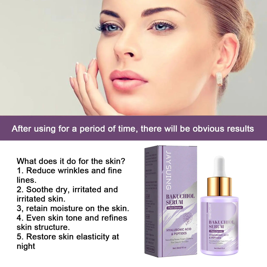 Bakuchiol Anti-Aging Face Serum – Firming & Wrinkle Fade 30ml Anti-Aging Face Serum Oasis Select