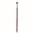 Russian-Style Double-Ended Stainless Steel Cuticle Pusher | 3 Colors Cuticle Pusher Oasis Select Colored Titanium