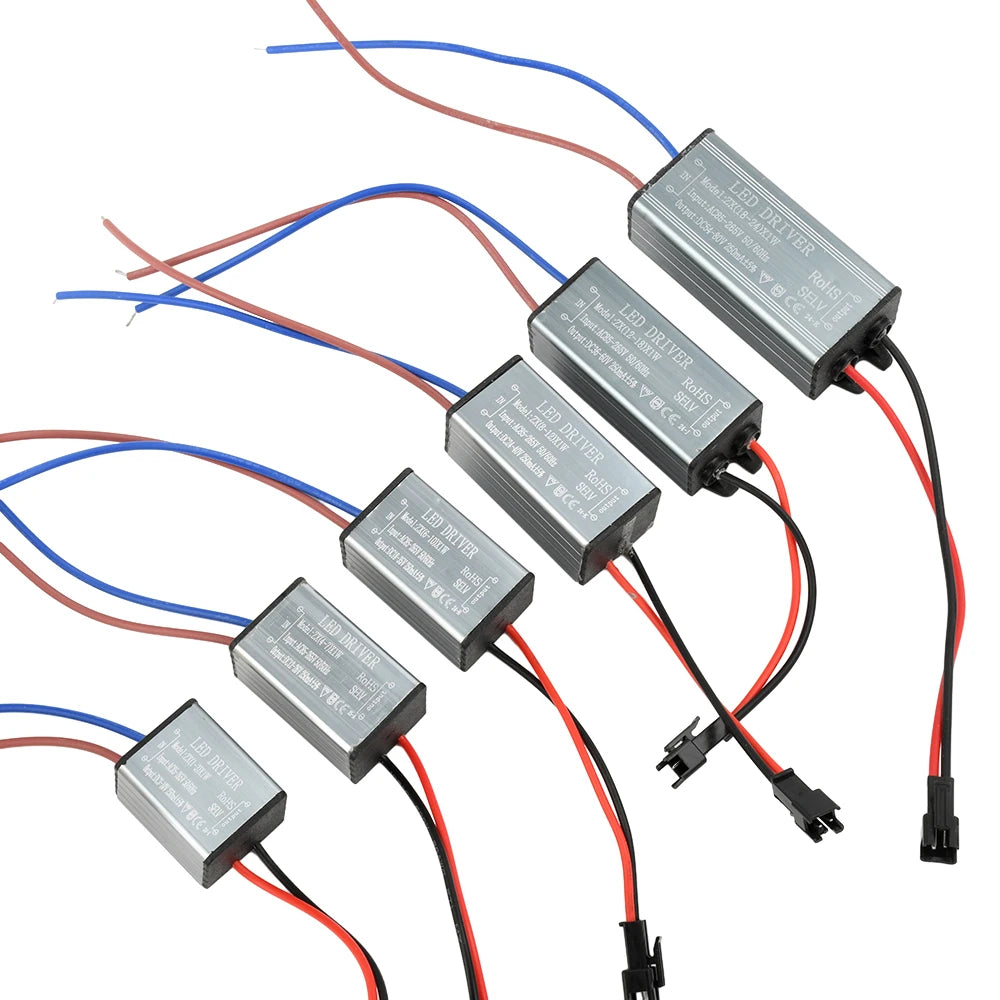 LED Driver Ballast AC85-265V 1-24W 250MA Adapter Transformer Lighting Transformers For Outdoor Waterproof Wall Lamp Floodlight Oasis Select