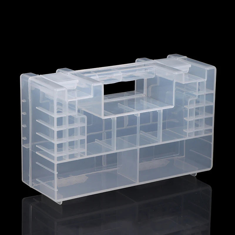 Battery Storage Case – Holds 20 AA & 14 AAA | KOQZM Organizer