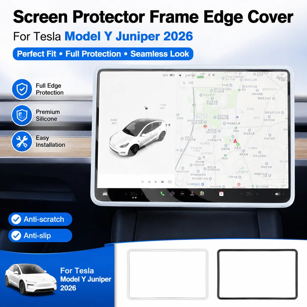Tesla Model Y Juniper 2026 16" Screen Protector Frame Cover