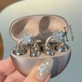 SU 1Pairs DIY Headphone Diameter Buckle Zircon Decorative Headphone Decoration Clip Removable Easy To Install Earbud Accessories Oasis Select 1PAIR