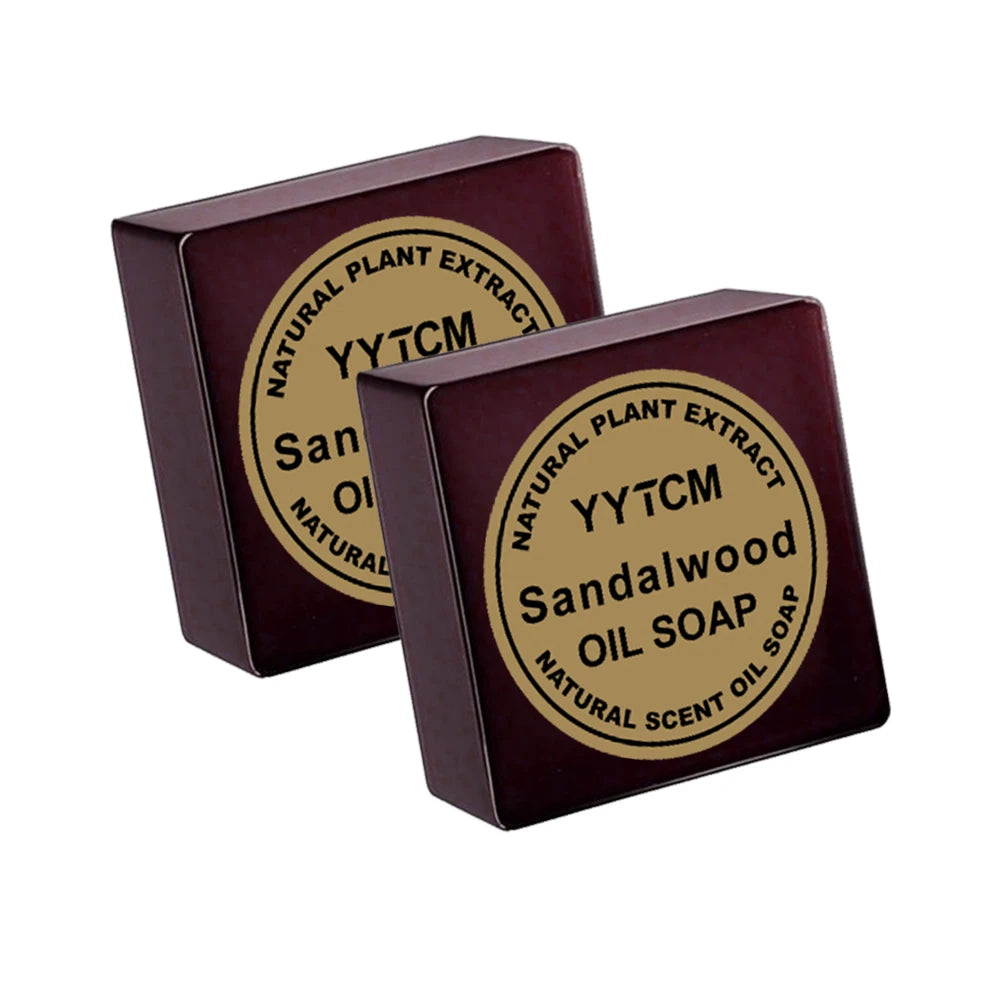 Sandalwood Bar Soap for Men – Hydrating Handmade Soap 65g Handmade Bar Soap Oasis Select 2Pcs 65g