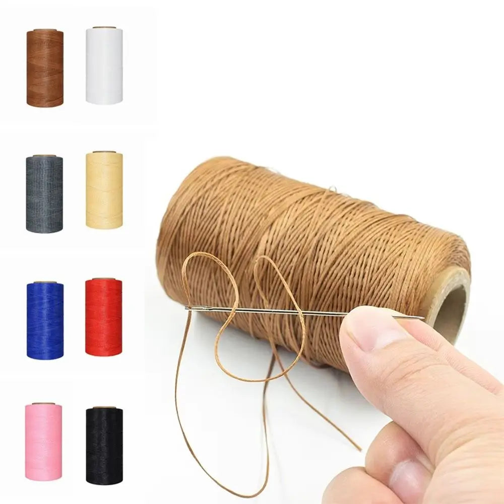 150D Waxed Leather Sewing Thread 0.8mm 260M Hand Stitching Leather Craft Thread Oasis Select