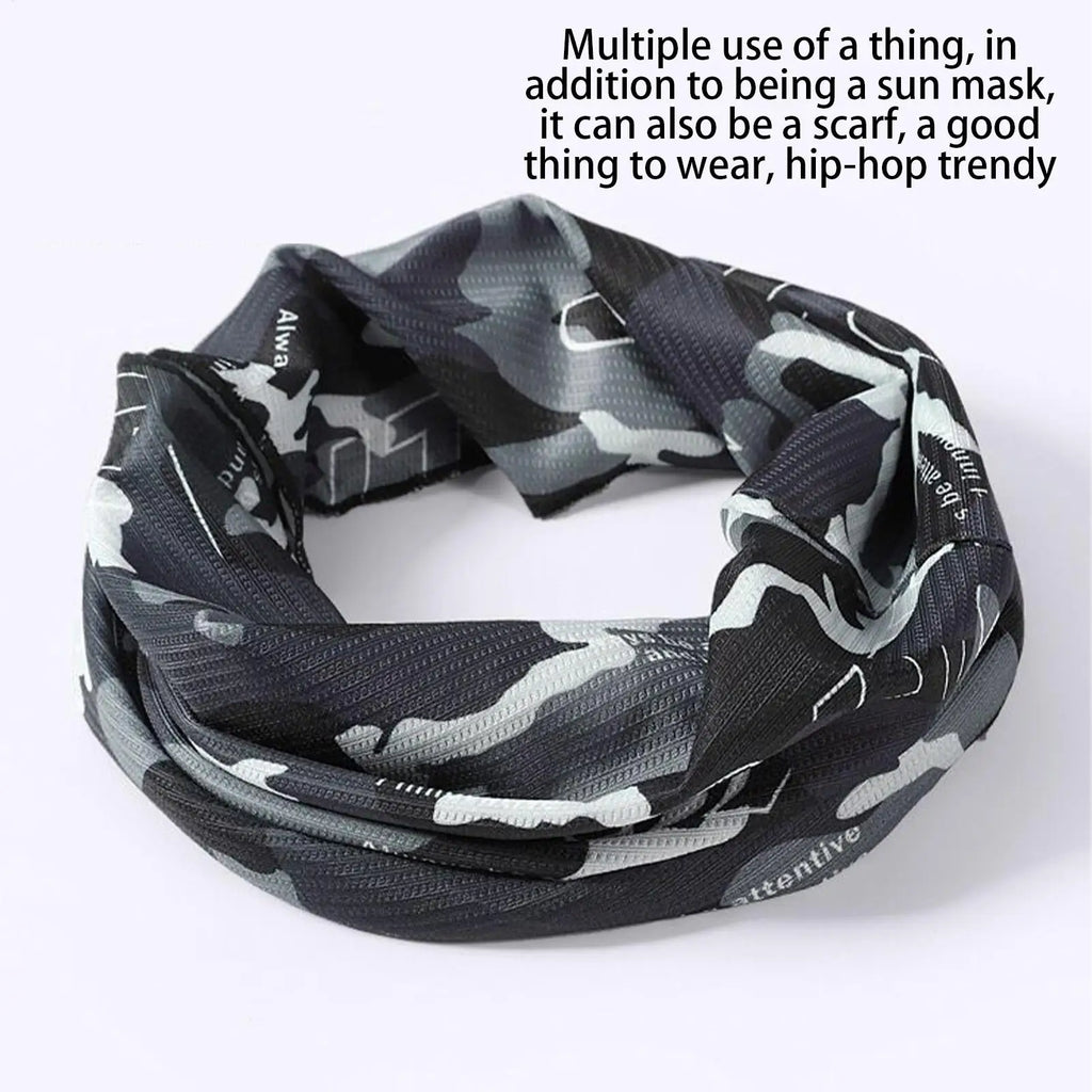 Face Bandana Cycling Face Mask Scarf Sun Protection Cycling Headwear Outdoor Sports Face Cover Breathable Balaclavas Scarf Oasis Select