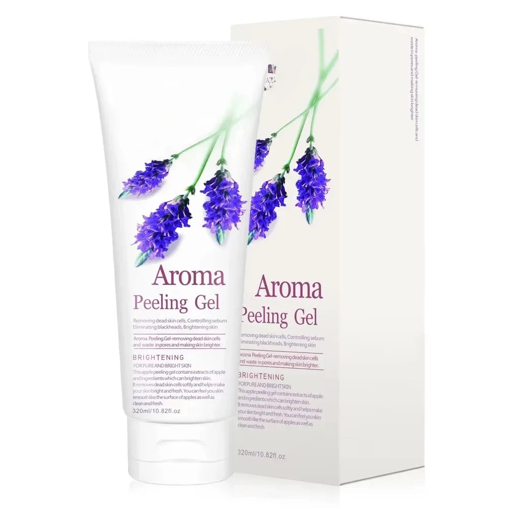 Exfoliating Peeling Gel 320ml – Cucumber, Pomegranate & Apple Facial Exfoliating Gel Oasis Select aroma