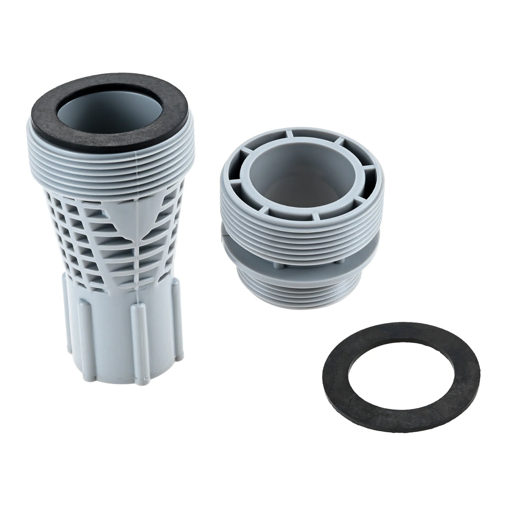 4K8001 Long and Short Hose Adapter Long and Short Sand Filter Adapter Kit with Gasket Fits Intex45206 58254 Pump and Filter Oasis Select