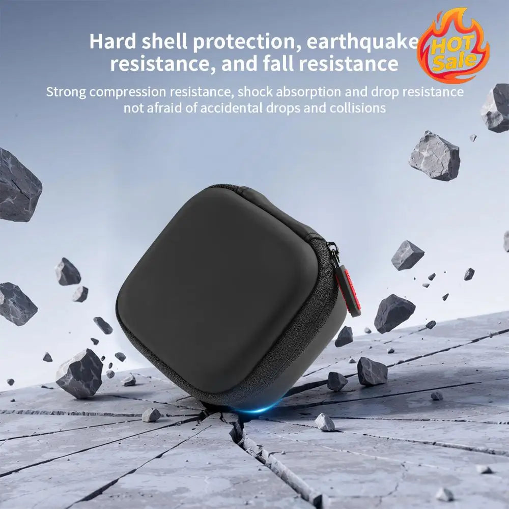 Portable Storage Bag for Insta360 Link 2/2C/2 PRO Webcam Accessories with Organizer for Magnetic Mount Cable Adapter Oasis Select