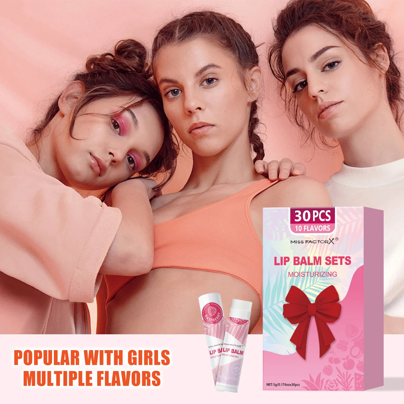 30pcs/box lipstick set, lip moisturizing, moisturizing, smooth, delicate, soft, shiny lips exclusive for women, the best choice Oasis Select