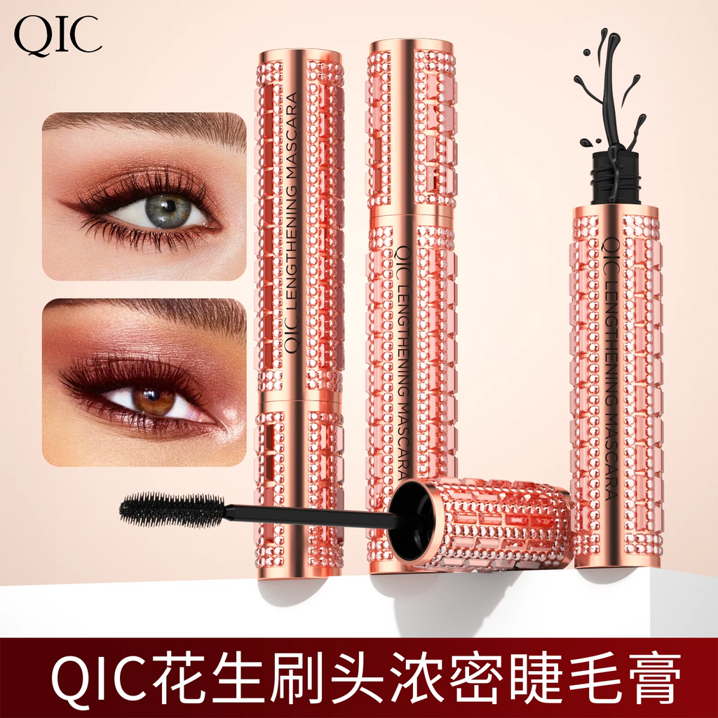 QIC 5D Silk Fiber Mascara – Waterproof Lengthening & Curling