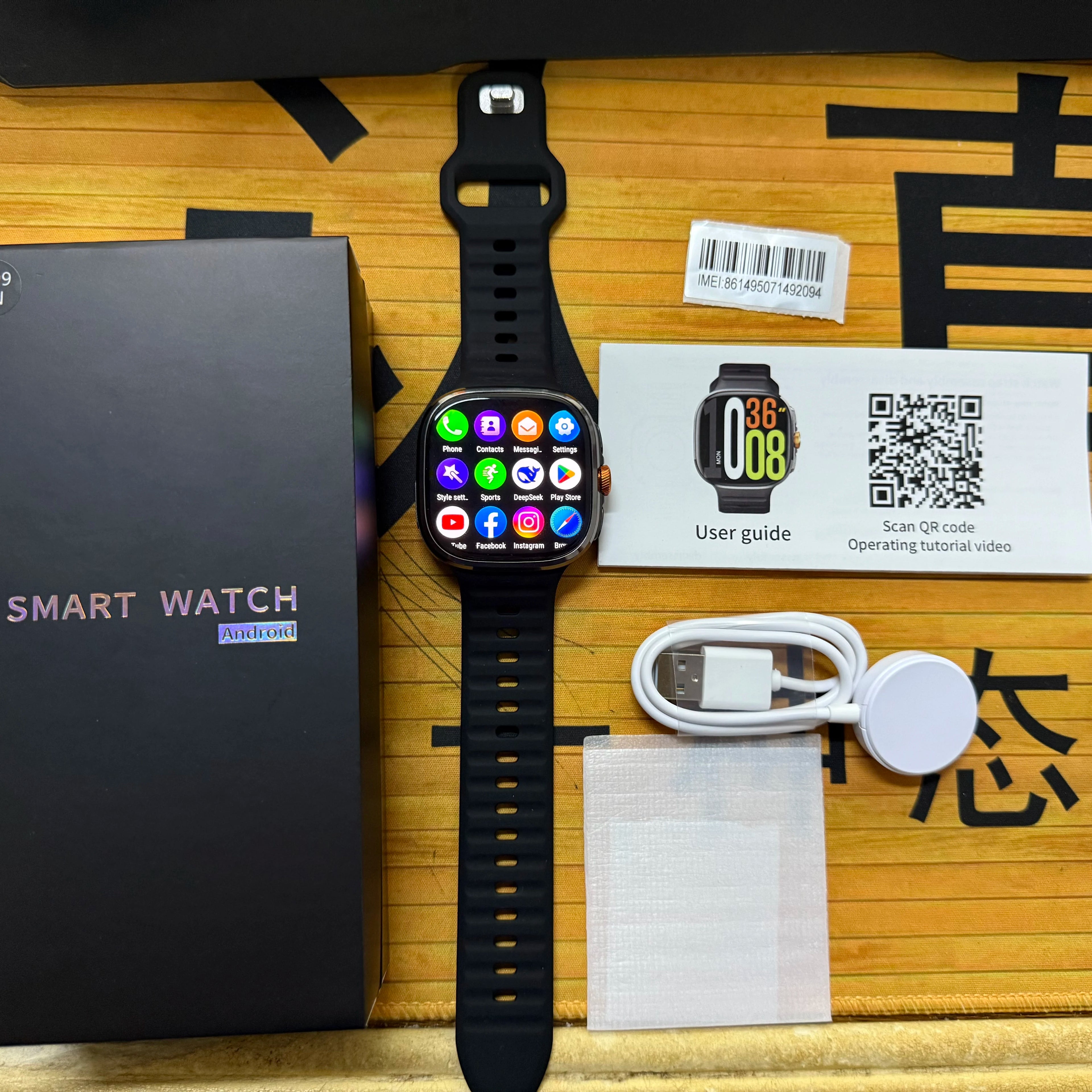 M99 Android Smart Watch 2.4inch Amoled 5G LTE Smartwatch With 900W Rotary Camera GPS WIFI Sim Card Slot NFC App Store Oasis Select
