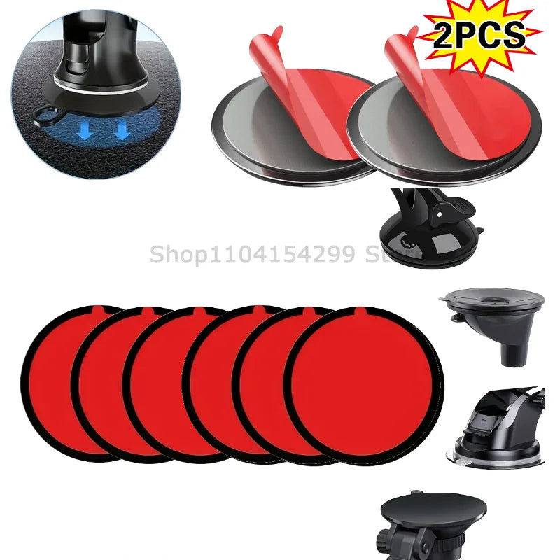 Mobile Phone Sticker Car Suction Cup Adhesive Sticker Disc Pad Base for GPS Mobile Phone Stand Bracket Holder Camera Stand Mount Oasis Select