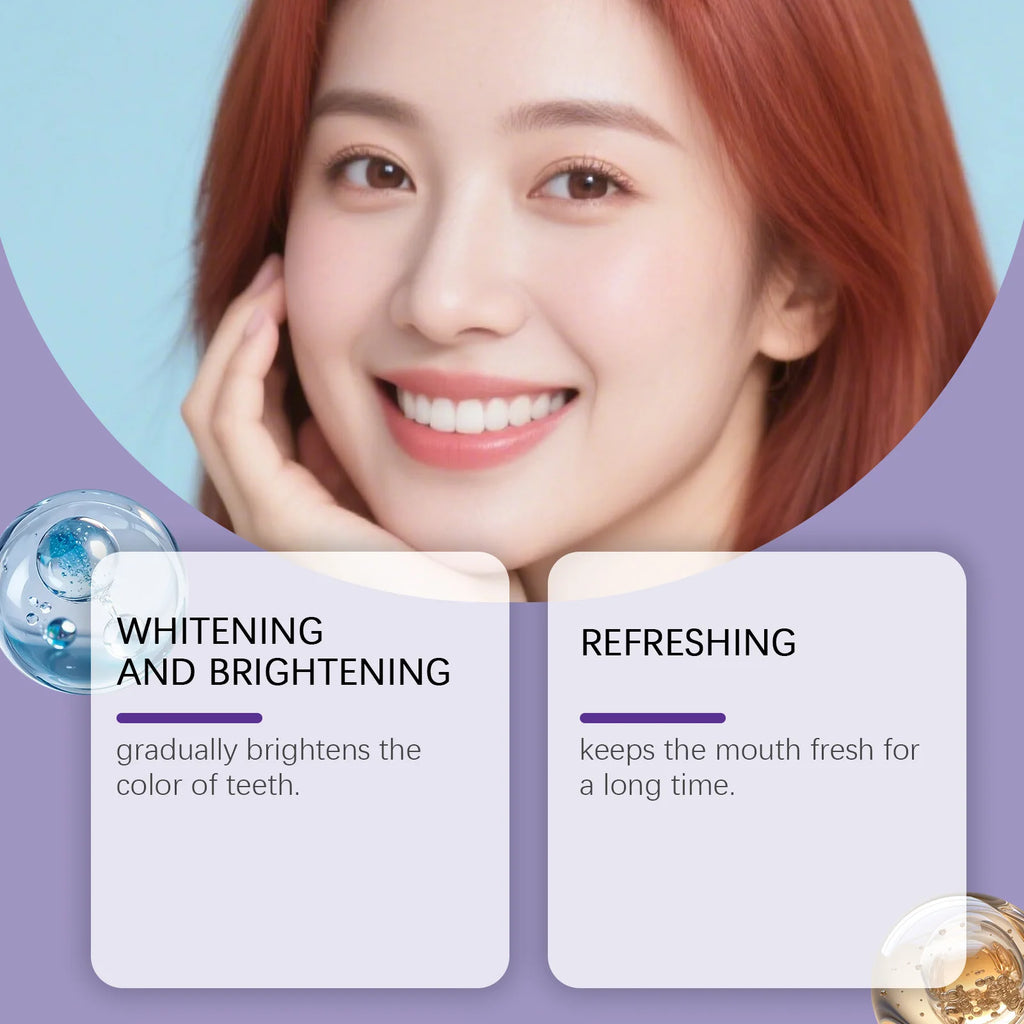 Premium Purple Toothpaste, Long-Lasting Fresh Breath, Gentle Gum & Enamel Care, Daily Deep Oral Cleansing & Mild Maintenance Oasis Select