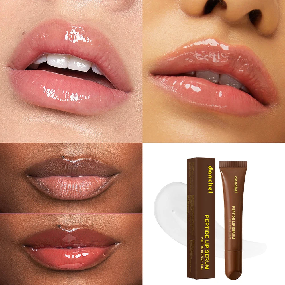 Peptide Lip Serum – Plumping, Nourishing Glass Lip Gloss