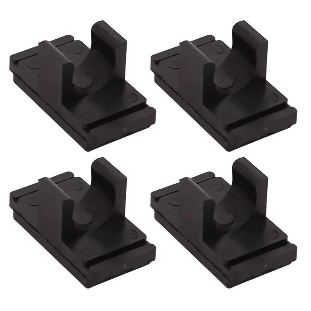 4pcs Camping Travel Cart Buckle For Egg Roll Table Camping Wagon Card Buckle Attachments Trolley Desktop Buckle Slide Clamps Oasis Select 4pcs