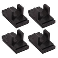 4pcs Camping Travel Cart Buckle For Egg Roll Table Camping Wagon Card Buckle Attachments Trolley Desktop Buckle Slide Clamps Oasis Select 4pcs