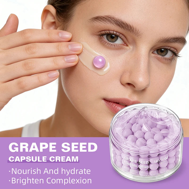 Centella Asiatica Capsule Cream – Hyaluronic Acid & Grape Seed
