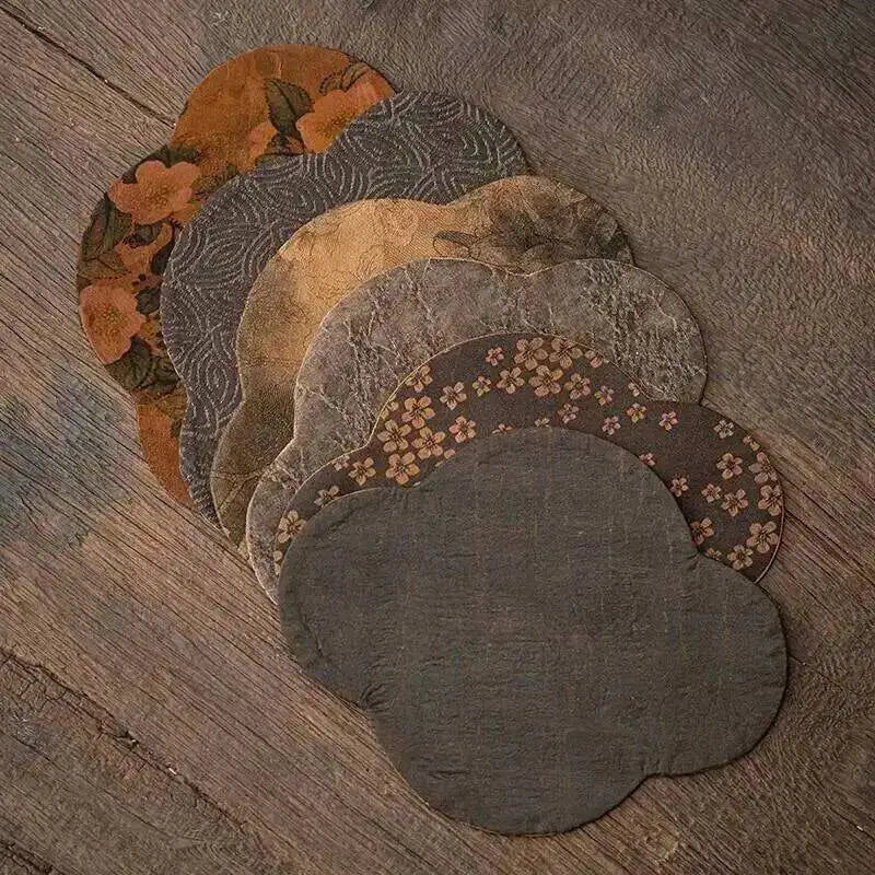 Gauze Double-sided Dry Tea Mat Teapot Mat Chinese Zen Table Flag Tablecloth Tea Mat Tea Ceremony Oasis Select