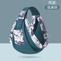 Baby Wrap Newborn Sling Dual Use Infant Nursing Cover Carrier Mesh Fabric Breastfeeding Carriers Up Baby Carrier Backpack 0-36M Oasis Select green