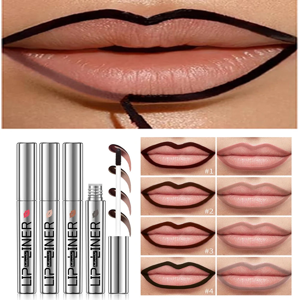 Peel Off Lip Liner Tattoo – Matte Waterproof Long-Lasting Tint
