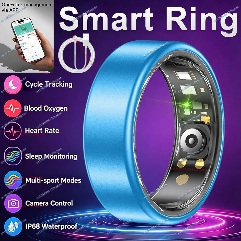 R09 Smart Ring – Heart Rate, SpO2 & Sleep Tracker | 5ATM