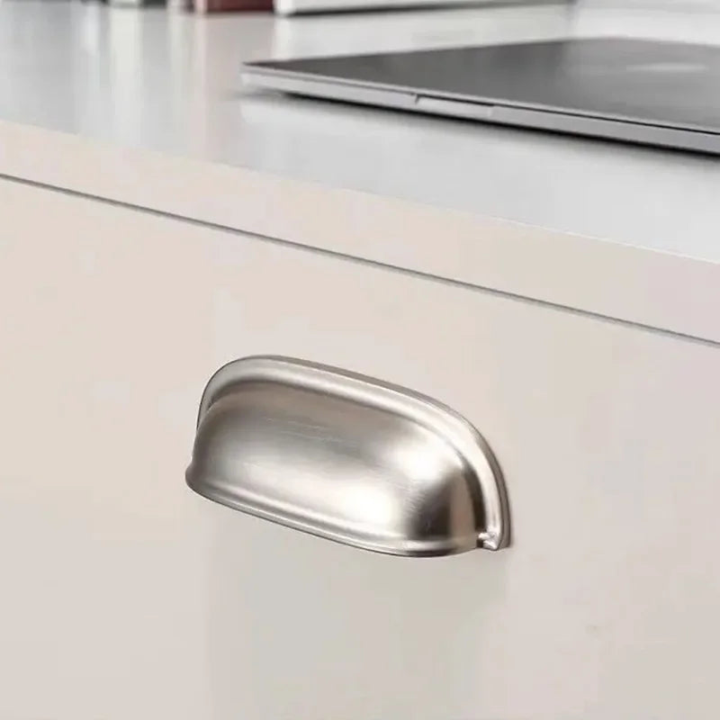 Zinc Alloy Retro Metal Shell Kitchen Drawer Cabinet Door Handle And Furniture Knobs Handware Cupboard Antique Shell Pull Handles Oasis Select