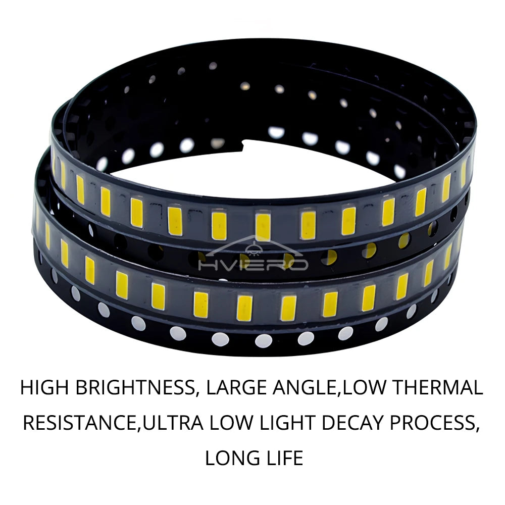 1000pcs 3014 SMD LED Chips – White Red Blue Green Yellow