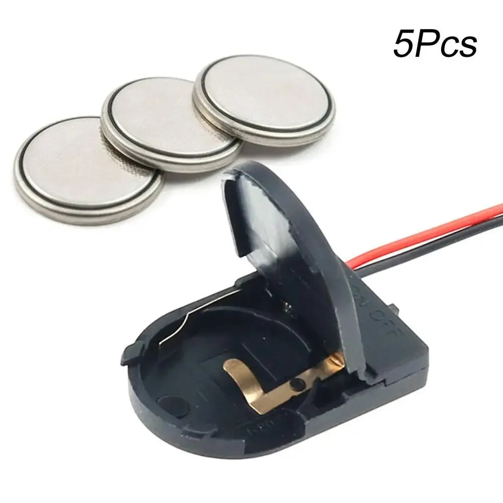 CR2032 Coin Cell Battery Holder with ON/OFF Switch | 3V Case